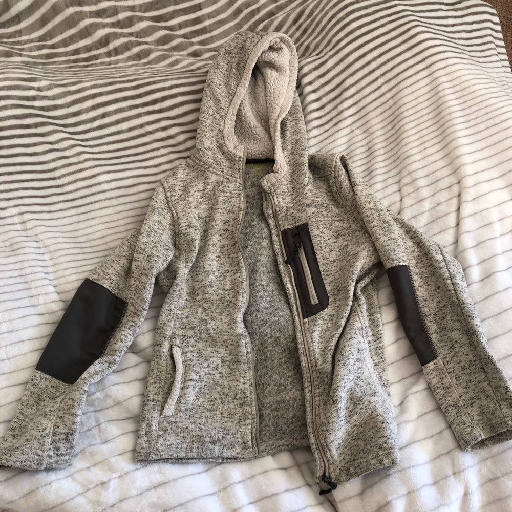 Grey hoodie